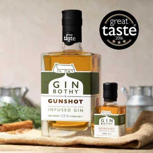 Gin Bothy Gunshot Infused Gin - Jaro Design Studio - 1 Gin Bothy Gunshot Infused Gin