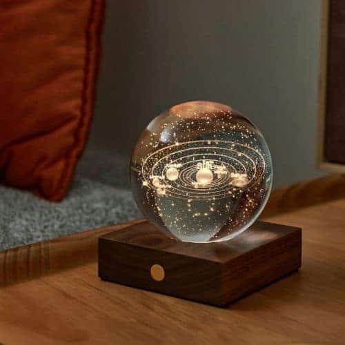 Gingko, Amber Crystal Light - Solar System - Jaro Design Studio - 1 Gingko, Amber Crystal Light - Solar System