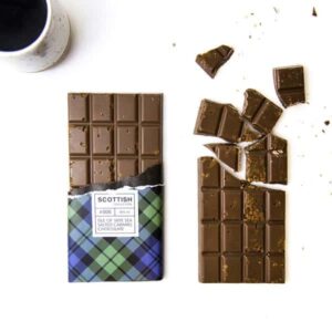 Quirky Chocolate - Isle Of Skye Sea Salted Caramel Chocolate Bar, 100g
