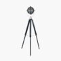 Beckett Black and Silver Tripod Marine Floor Lamp Group Fund Contribution