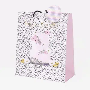 Belly Button Bubble, ELLE Celebrate Portrait Gift Bag