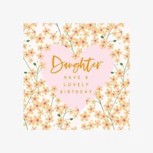 Belly Button Designs - Daughter Floral Birthday