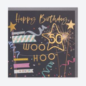 Belly Button Designs, Woo Hoo 50th Birthday