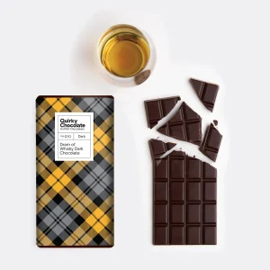 Quirky Chocolate - Dram Of Whisky Dark Chocolate, 100g