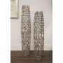Prato Silver Finish Vase, Small  - ae