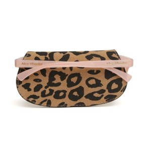 Alice Wheeler Glasses Case - Dark Leopard Print - Image 3