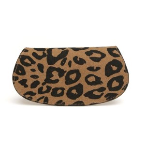 Alice Wheeler Glasses Case - Dark Leopard Print - Image 4