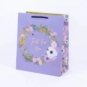 Belly Button Elle Floral Portrait Bag