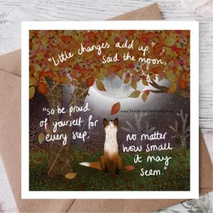 Fox Under The Moon - 'Changes' Card
