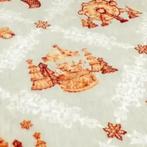 Furn - Gretel Sherpa Fleece Throw Cloud Dust - Image 2