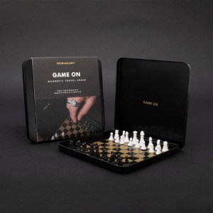 Game On Chess Set : Iron and Glory Magnetic Chess Set
