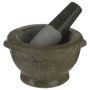 Granite Mortar and Pestle  - vj
