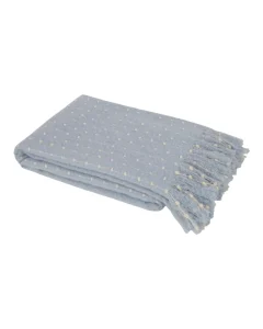 Malini Maisie Throw, Blue - Image 4