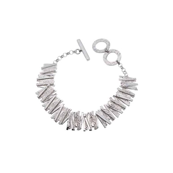 Tartan Bracelet, Sterling Silver By Chris Lewis - Jaro Design Studio - 1