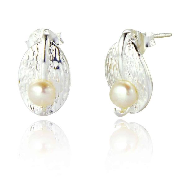 Spoke 925, Ethel Stud Earrings - Jaro - Jaro Design Studio - 1