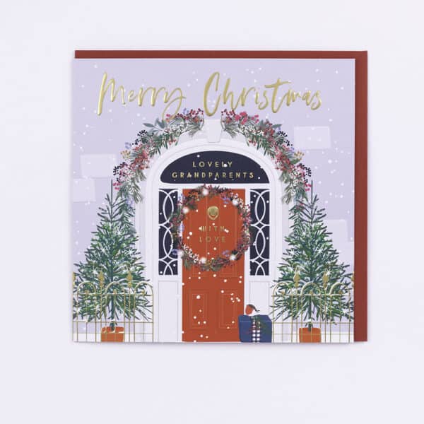 Belly Button Designs - Merry Christmas Lovely Grandparents - Jaro Design Studio - 1