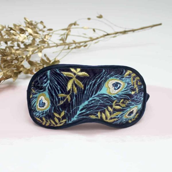 Luxe Peacock Eye Mask - Jaro - Jaro Design Studio - 1