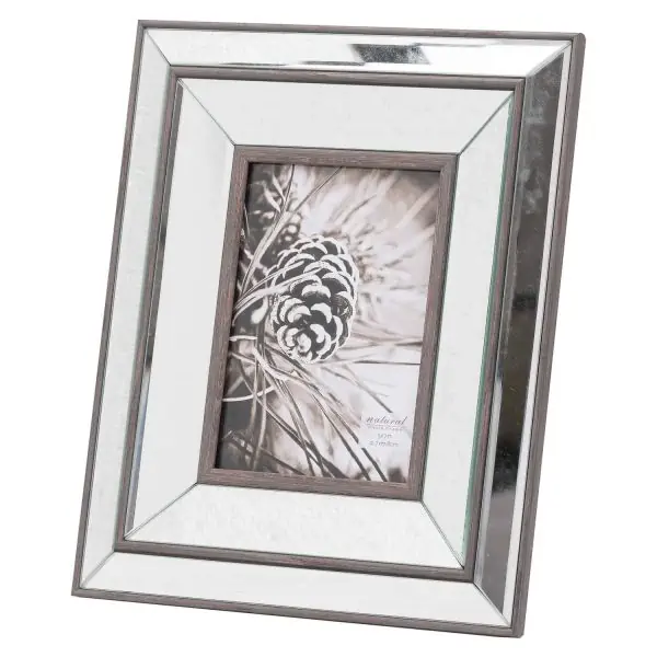 Tristan Mirror and Wood Frame