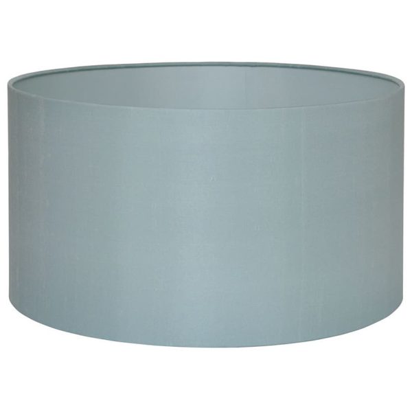 Zara Duck Egg Silk Lined Cylinder Shade, 45cm - Jaro - Jaro Design Studio - 1