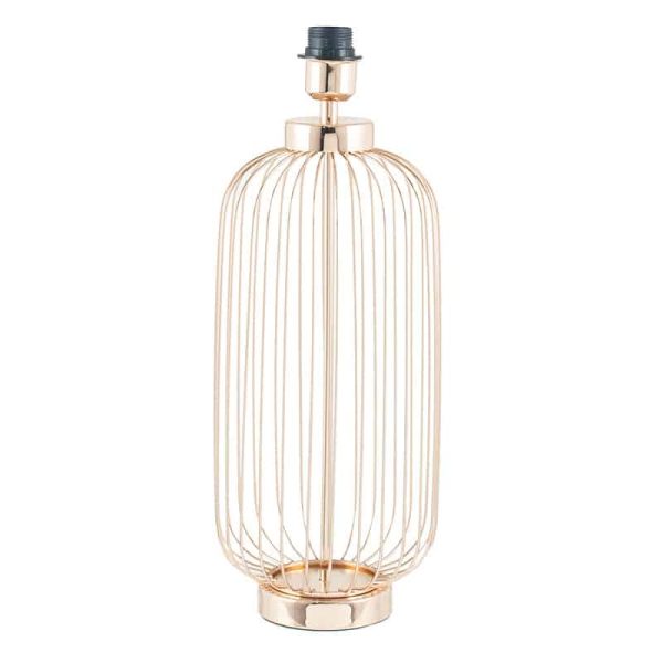Dania French Gold Metal Wire Tall Table Lamp, Base Only - Jaro - Jaro Design Studio - 1