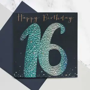 Belly Button Designs, 16th Birthday Card