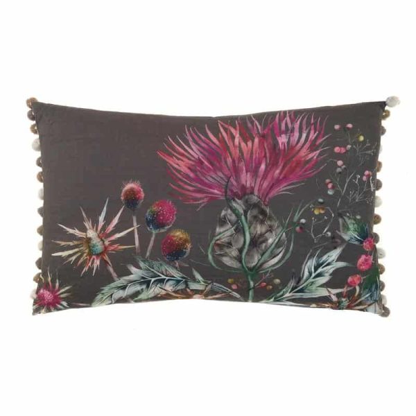 Voyage, Elysium Onyx 65x45cm Velvet Cushion - Jaro - Jaro Design Studio - 1