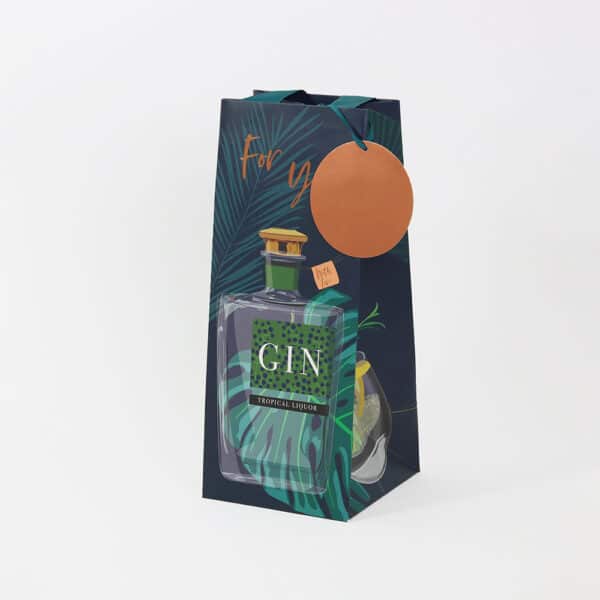 Belly Button Bubble, Gin Bottle Bag - Jaro Design Studio - 1