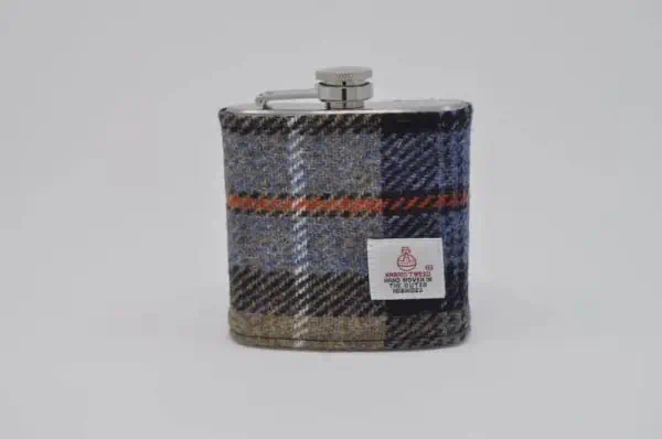 Harris Tweed 6oz Hip Flask (HT43)