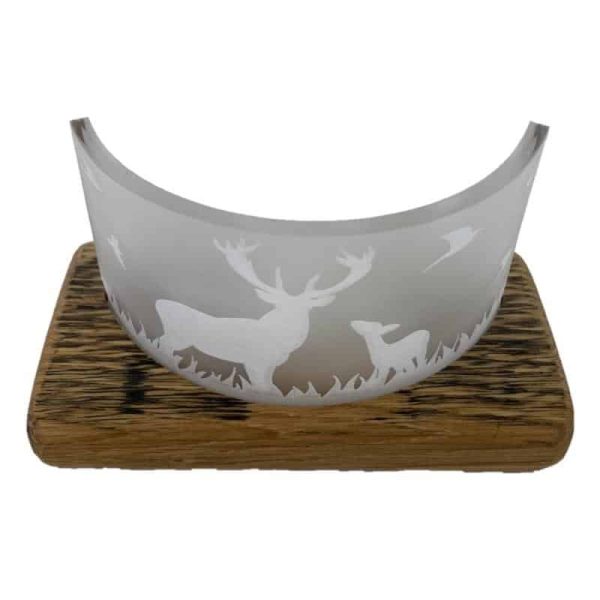 Stag Family Tea-Light Holder, Small - Jaro - Jaro Design Studio - 1