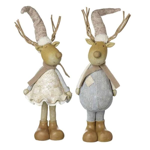 Boy Reindeer In Long Hats - Jaro Design Studio - 1