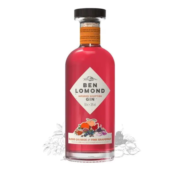 Ben Lomond Raspberry and Elderflower Gin, 50cl