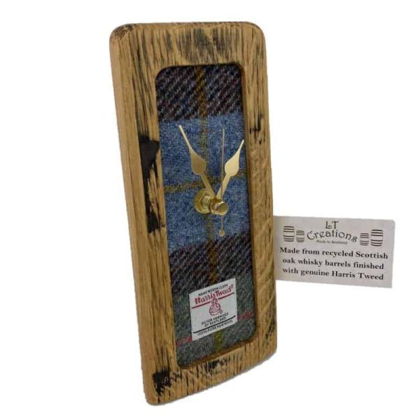 Harris Tweed Mantle Clock, Small - Jaro - Jaro Design Studio - 1
