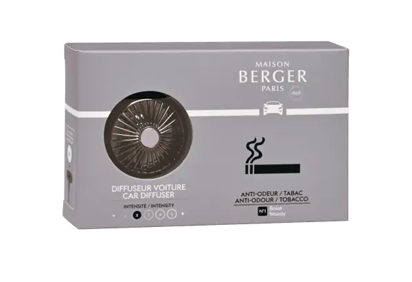 Maison Berger Practical Anti-Odour Tabacco Car Diffuser - Jaro