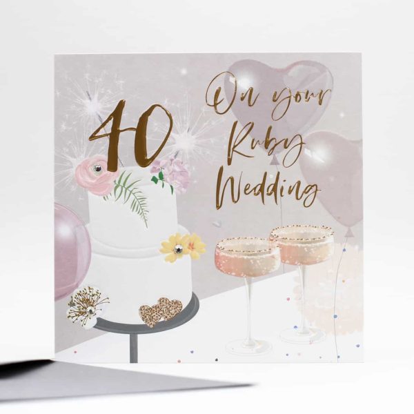 Belly Button Designs, 40th/Ruby Wedding Anniversary - Jaro - Jaro Design Studio - 1