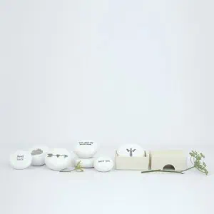 East Of India, Porcelain Pebbles  - Jaro - Special dad