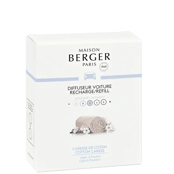 Maison Berger Cotton Caress Car Diffuser Refill - Jaro