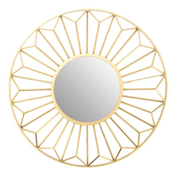 Farran Petal Wall Mirror, Champagne - Jaro - Jaro Design Studio - 1