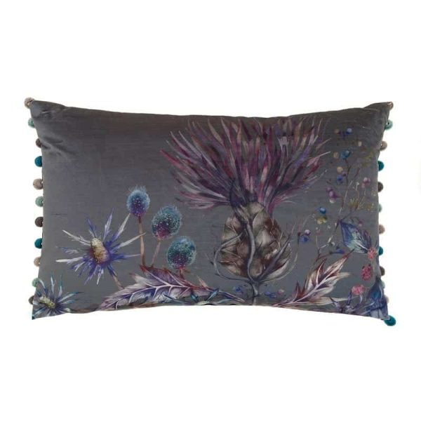 Voyage, Elysium Sapphire 65x45cm Velvet Cushion - Jaro - Jaro Design Studio - 1