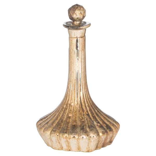 The Noel Collection Burnished Decorative Decanter, Medium - Jaro Design Studio - 1