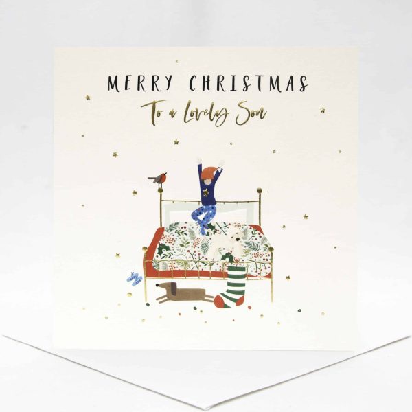 Belly Button Designs, Merry Christmas Lovely Son - Jaro Design Studio - 1