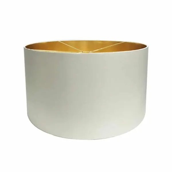 Renaissance White Shade with Gold Card Inner, 55cm - Jaro