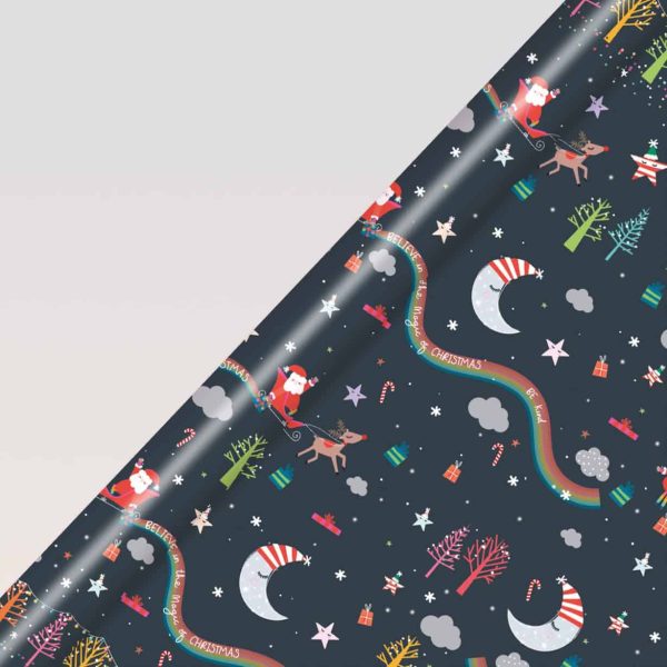 Belly Button Bubble, Electric Dreams Luxury Roll Wrap 3M - Jaro Design Studio - 1