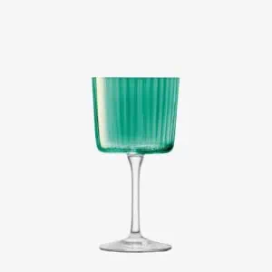 LSA Gems Wine Glasses - Jade - Image 4