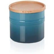Le Creuset Stoneware Large Storage Jar, Deep Teal