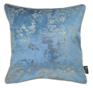 Malini Paul Moneypenny – Spoiltrotton Cushion, Blue/Gold - Image 2