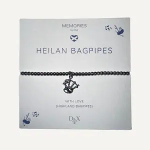 Memories Bagpipes Bracelet - Heilan Bagpipes!