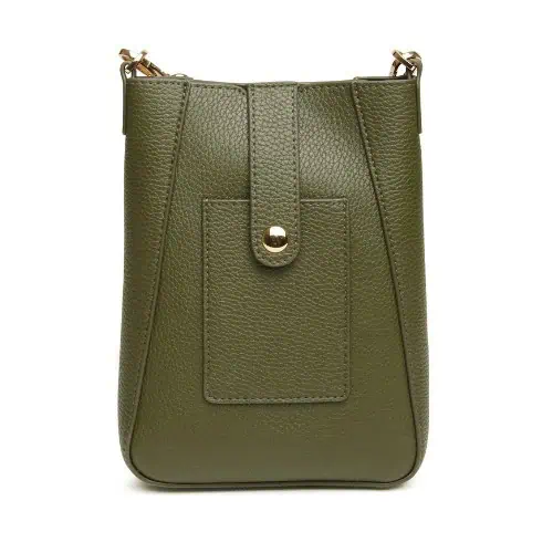 Alice Wheeler Kensington Phone Cross Body Bag - Olive - Jaro Design Studio - 5 Alice Wheeler Kensington Phone Cross Body Bag - Olive - Image 5