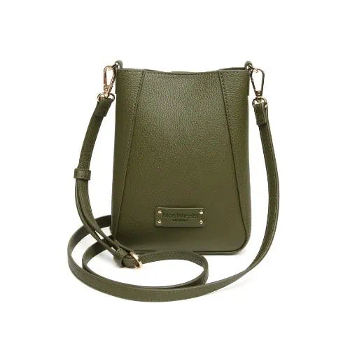 Alice Wheeler Kensington Phone Cross Body Bag - Olive - Jaro Design Studio - 1 Alice Wheeler Kensington Phone Cross Body Bag - Olive