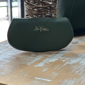 Alice Wheeler Glasses Case - Olive - Image 2