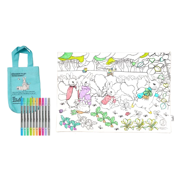 Eatsleepdoodle Peter Rabbit™ and Friends Placemat To Go